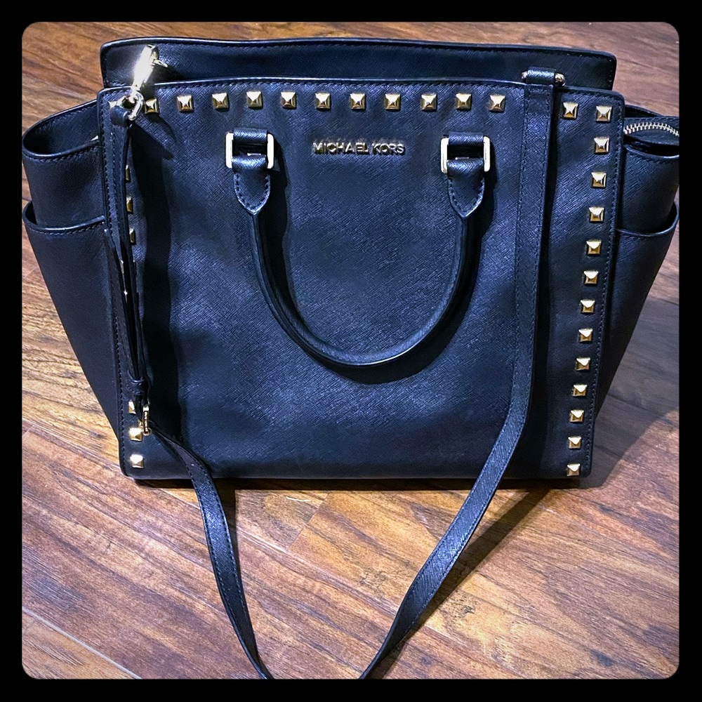Michael Kors Structured Studded Tote